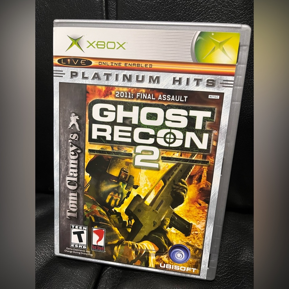 Ghost Recon 2 Platinum Hits for xbox original